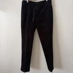 ユニクロ コーデュロイMサイズ スラックス ブラック