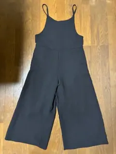 GU ブラック サロペット S