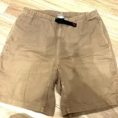 GRAMICCI ショートパンツ 調整可能バックル付き　L