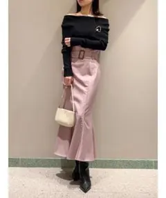 【美品】ベルティッドマーメイドスカート SNIDEL 0 SNIDEL snidel / スナイデル ベルティッドマーメイドスカート 23