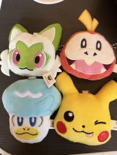 ポケットモンスター ボールチェーン付きフェイスぬいぐるみ～コンプ
