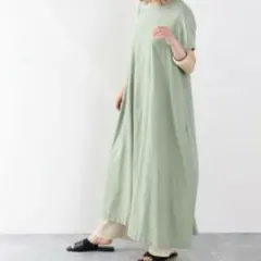 新品タグ付き未使用 LOWRYSFARM アサコンTワンピース