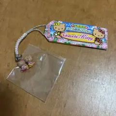 激レア〗ハローキティミミィ ストラップ 根付け キティミミィ
