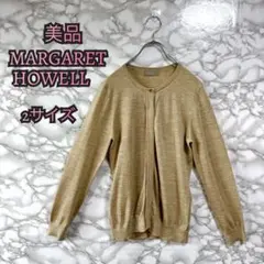 806【美品】マーガレットハウエルMARGARET HOWELL カーディガン