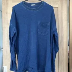 長袖カットソーポケット