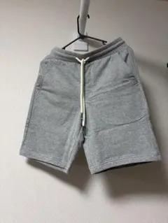 GU グレー　ショートパンツ　ハーフパンツ　スウェットパンツ　Sサイズ
