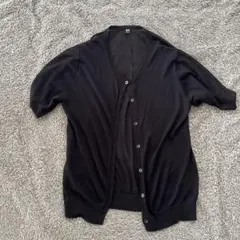 UNIQLO ユニクロ　黒 カーディガン Lサイズ