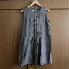 ☆prit☆前開きノースリーブチェックチュニック☆のサムネイル