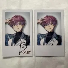 すぷれあ 皇れお チェキ風カード 2枚セット にじさんじ