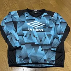 umbro 幾何学模様 長袖ピステ150サッカー