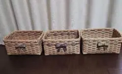 エコクラフト　小物入れセット