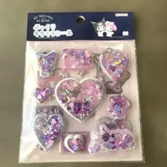 ぷっくりキラキラシール　マイメロディ・クロミ シールセット