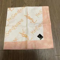 YVES SAINT LAURENT ロゴ ハンカチ