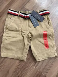 新品未使用タグ付きTOMMY HILFIGER ベージュ ハーフパンツ サイズ6