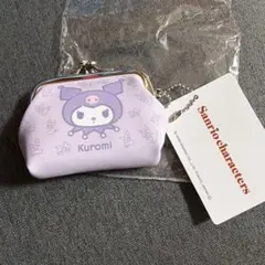 クロミ がま口 ミニポーチ サンリオキャラクターズ　新品のサムネイル