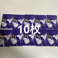 カグラバチ ナツコミ メタキラカード 10枚セット 箔押し サイン入り 