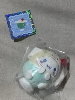 にっこりーノ サンリオキャラクターズ ぬいぐるみ シナモロール クリームソーダ