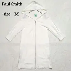 K*o様 Paul Smith　 ジップアップパーカー 　ホワイト サイドジップのサムネイル