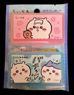 新品未使用 ちいかわ ケース＆シール2 ハチワレ 小物入れ シール12枚入りのサムネイル