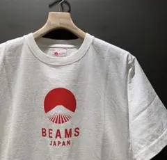 【極美品】BEAMS JAPAN ビームスジャパン ロゴ Tシャツ Lサイズ 白のサムネイル