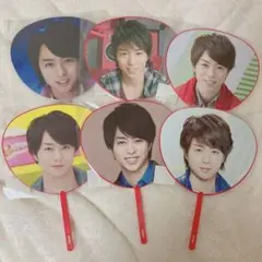 嵐　櫻井翔　ミニうちわ　6枚セット