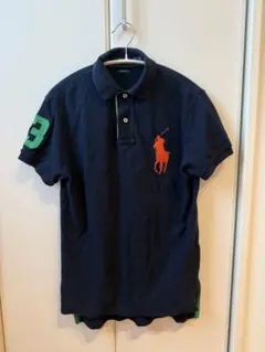 【最終価格】POLO RALPH LAUREN ポロシャツ ネイビーのサムネイル