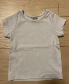 petit main 白カットソー 100cm