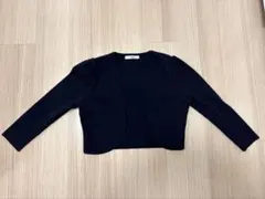 ブラック　ショート　カーディガン　Rene ルネ