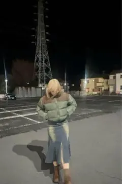 短丈 y2k 海外ガール ダウン