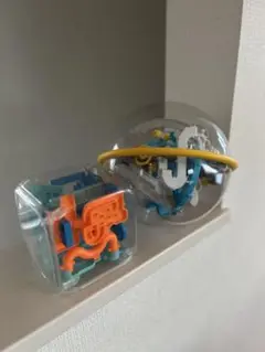2個セット　パープレクサス　3D迷路パズル＆スクエア立体迷路