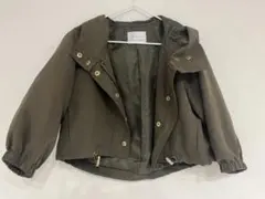 g.a.t カーキ ブルゾン 100 マウンテンパーカー