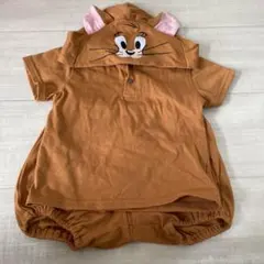 ベビー服　トムとジェリー　ジェリー　セットアップ 90