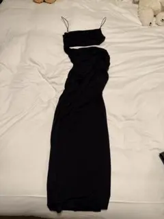 ZARA キャミワンピース ブラック Sサイズのサムネイル
