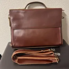 （ノーブランド）レザー ショルダーバッグ