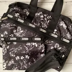 レスポートサック　ボストンバッグ　 ポーチ付き 【used キレイ】