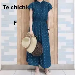 新品 Te chichi テチチ⭐️ (M) 長袖ワンピース タグ付き レース袖 Te chichi（テチチ）レースワンピースのコーディネート一覧【1