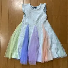 moujonjon ムージョンジョン　半袖ワンピース 110cm