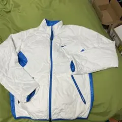Nike ナイロンジャケット ホワイト/ブルー　リバーシ