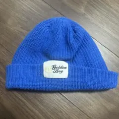 Golden Boy 青 ニット帽