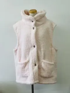 ペコラハイネックベスト　PK ふわふわ★