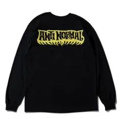 ROLLER ANTI NORMAL L/S Teeブラック x イエローXL