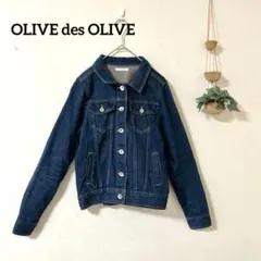 オリーブデオリーブ OLIVE des OLIVE デニムジャケット GジャンM