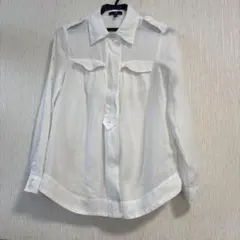 ❣️GAP メンズ 白シャツ 長袖XXSサイズ訳あり