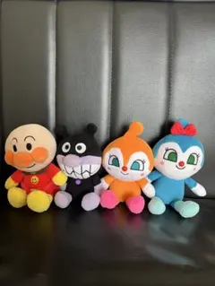 アンパンマン ぬいぐるみ 4体セット