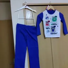 電車モチーフ パジャマ サイズ120