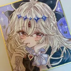 d*2様 手描きイラスト ファンアート キュアアルカナ・シャドウ 名探偵