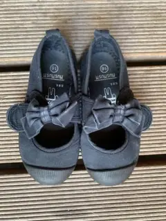 Hush Puppies ブラックシューズ 16cm