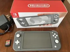 M*様 美品Nintendo Switch Lite グレー本体 スプラトゥーン