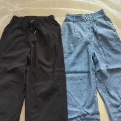 ピンクラテ　パンツ　サイズS(140)　2点セット