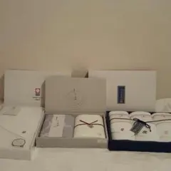 かなりお買い得！ 今治タオル 新品 フェイスタオル ＋ バスタオル セット